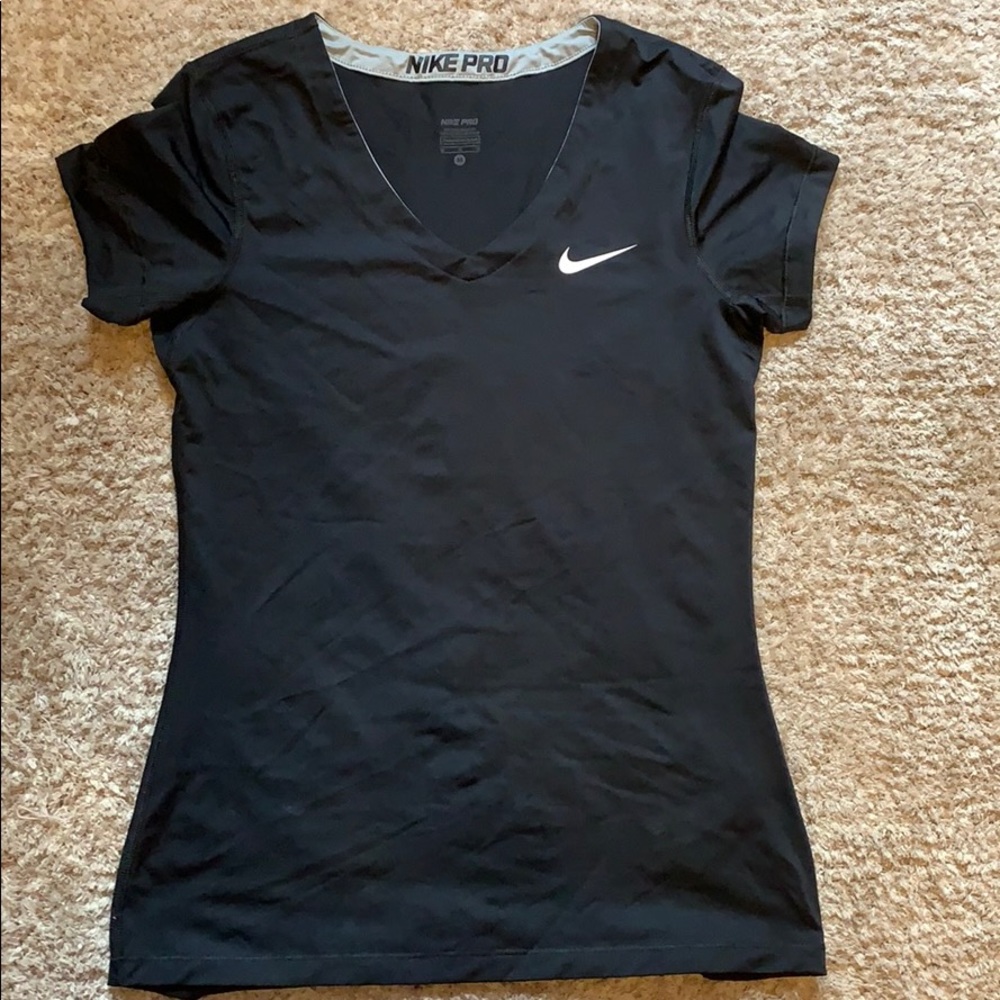 Black Nike workout top